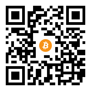 bitcoin:3Gxc6NdXwSQkJos4vn8HEyANaiJjcddWDr black Bitcoin QR code