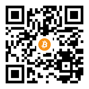 bitcoin:3GyDUqRm93weKXJVnWaaHMDbCe4Ekxrk7s black Bitcoin QR code