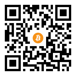 bitcoin:3GyRdj18K8LoxPNV6DPXuviUCve5z3HiCr black Bitcoin QR code
