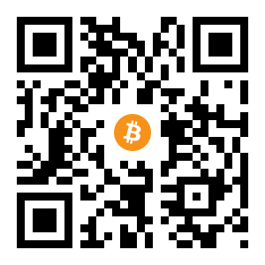 bitcoin:3GzGwtSU7SipC3PEkBpyU4gakXcbPjFFfM black Bitcoin QR code