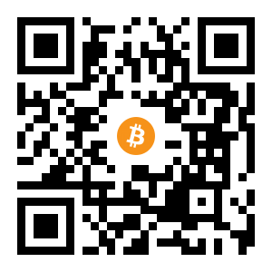 bitcoin:3GzMU8twueZ7DQ7iE3wG3MAQ7pGvL1iLEF black Bitcoin QR code