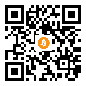 bitcoin:3Gzf5TYA1B1QjRzH1qbhLjMeFb24MNEdZm black Bitcoin QR code