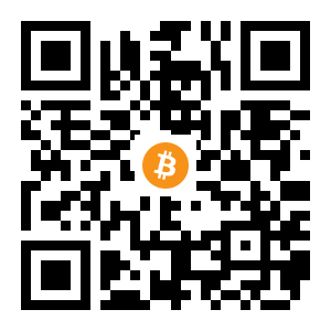 bitcoin:3GzuSMSYixNGTmYKgrBojsT5nv6gEiu3tW black Bitcoin QR code