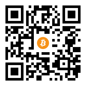 bitcoin:3HArqWCPLvBDg29pqnYPMktSZoBwVT8Lts black Bitcoin QR code
