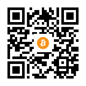 bitcoin:3HBor98bnpzes5Zm2WNQmCh5ergT5xw4no black Bitcoin QR code