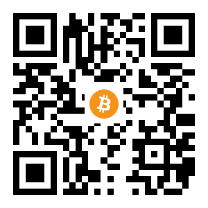 bitcoin:3HCNu1pdGX7Nt48ev1pC9MVsxGXumGAuCH black Bitcoin QR code