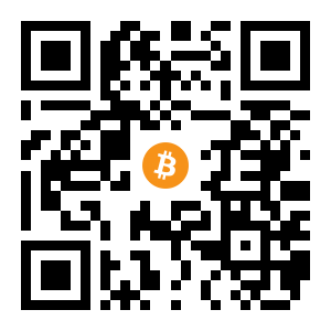 bitcoin:3HDNZ7n3AeoXdrq7MG62PBxYCb23B739xx black Bitcoin QR code