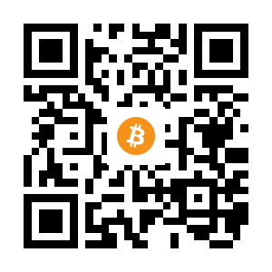 bitcoin:3HEN757mS9WPd7Kf9FsneBRNhz674LJzKT black Bitcoin QR code