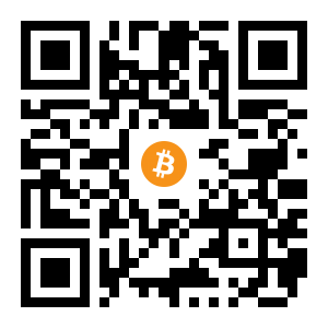 bitcoin:3HEnsVHLDn19WzfAko84kaHfmoLuMVrjLZ black Bitcoin QR code