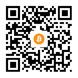 bitcoin:3HGbdiGEADPU8mzhxGjg5Wd2z8hCtA9ZoL black Bitcoin QR code