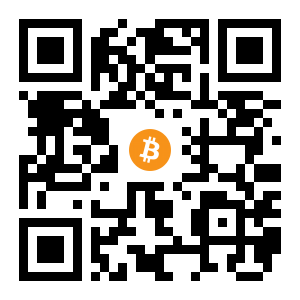 bitcoin:3HJtMe6QktwttWi379fUmPLR2f54GS1eoP black Bitcoin QR code