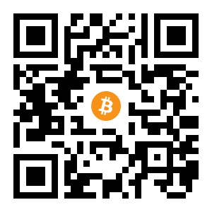 bitcoin:3HKpaFiuW8VSQuDpHziXqmjVhA32kZnHdb black Bitcoin QR code