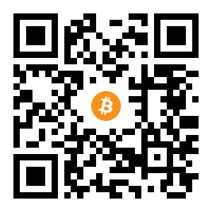 bitcoin:3HLDrUKQRe7wPyd7pGSJ6Q6FhFYk6ZW4PE black Bitcoin QR code