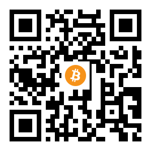 bitcoin:3HLU1ij7wKN5udibXNprpxRcJpvXdYzZiy black Bitcoin QR code