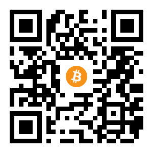 bitcoin:3HSTyhAfw764RATLNngtyp2wjZpLBKr1Li black Bitcoin QR code