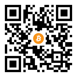 bitcoin:3HSpEmyo25JAJBhVezHxJmBhbce7Ha126m black Bitcoin QR code