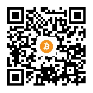 bitcoin:3HTF2kzULrAu5yYi6NGbuK389juzhUZuhh black Bitcoin QR code