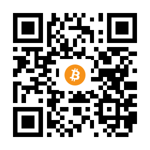 bitcoin:3HWJJk23BRGKHAQiSLrwaHx4DtZpra3s3e black Bitcoin QR code