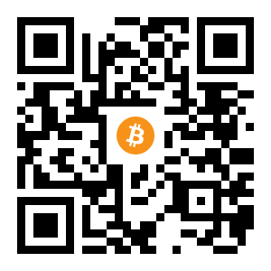 bitcoin:3HXES9mMHz1gv9nxtXftuQJhgy8yx97ZyD black Bitcoin QR code