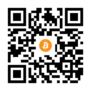 bitcoin:3HYceH86DtenMMuk1R1i3PpLdyZTQpknD2 black Bitcoin QR code