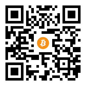 bitcoin:3HZk1G5t2knvcp9wKhVEdaH3sUncNsdTgT black Bitcoin QR code