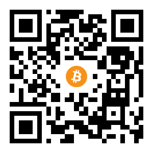 bitcoin:3HaHu6xpTMpgzGrY4TKW1FnLQv4dNVG5F7 black Bitcoin QR code