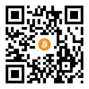 bitcoin:3HcRGBv6ea9d44wBSq9qVLz6po1eFT4GpM black Bitcoin QR code