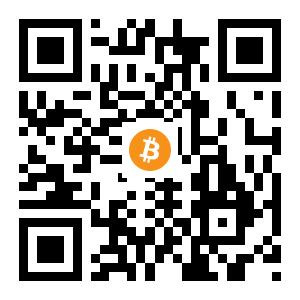 bitcoin:3HckeGZHy2M6pHB6rtkCSKaG1TnU1b9SfU black Bitcoin QR code