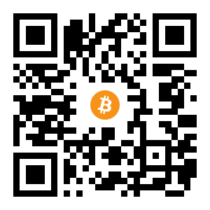 bitcoin:3HfVuTUyw5orrs8uzEa6FiMHUVcqai5eed black Bitcoin QR code