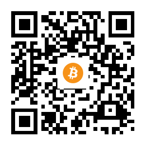 bitcoin:3HgDtsWYcNDTiw9DgfPEZYdiL25L2pVmEt black Bitcoin QR code