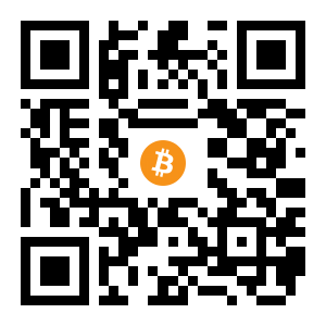 bitcoin:3HgZJYH43LZyy2u6GUvZ6Vr1mg2qEpgXcJ black Bitcoin QR code