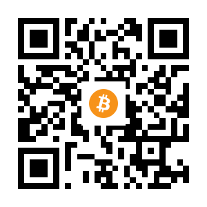bitcoin:3HiroHek5DzmdDNy8J85a7TzWWhpn1sBed black Bitcoin QR code