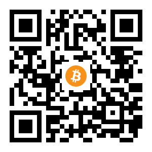 bitcoin:3HmEiwvL4KNBAMpnhh7pVpZp1Y1wEDvwaF black Bitcoin QR code