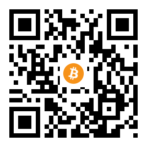 bitcoin:3HqmsdoLNp5GWGSocAY3NmuHsBZQaCKUMB black Bitcoin QR code