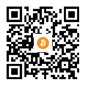 bitcoin:3Hv1PCBxjK2rJiYpyN7uAm3uw6VcZpL3tW black Bitcoin QR code
