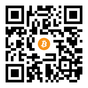bitcoin:3HxXpF61eAWabLYpNEz1xgU3VDdgNeNyPH black Bitcoin QR code