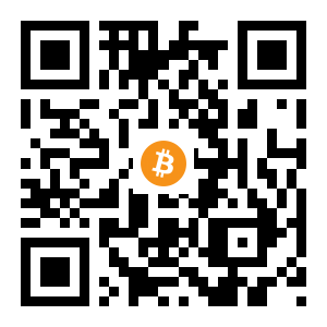 bitcoin:3HyRmL7DsVThFjbeLHR2dZqpBPU87UEPNT black Bitcoin QR code