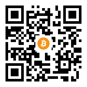 bitcoin:3J5Au8nD7L26RHUidv8GfUStZyutGBsMND black Bitcoin QR code