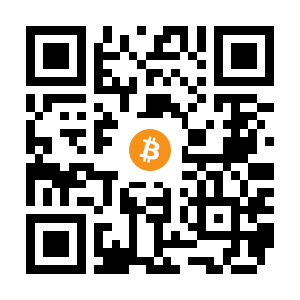 bitcoin:3J5D4VoR1M6x2MHwZpLAmvAvMvR1hLVyRL black Bitcoin QR code