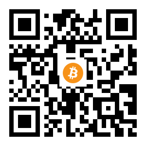 bitcoin:3J9idB8a6ijBQtbosFo6iUdbTbPWpRP46o black Bitcoin QR code