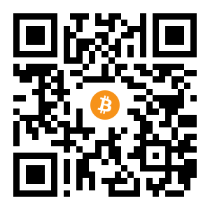 bitcoin:3JAkM2CKT7ZfYWV1rTWQg1oDkDyhNrV6Xk black Bitcoin QR code