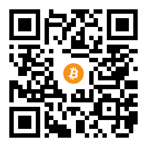bitcoin:3JE27R7S2njGRGL8S8QtEx6VecbWtBMBKL black Bitcoin QR code