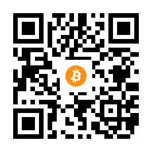 bitcoin:3JEZMts25CAcN6Es63M9AcqS498EJko9KM black Bitcoin QR code