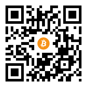 bitcoin:3JFGvm1VKxKoUJCBtBmCAnxbgemHqwk9sY black Bitcoin QR code