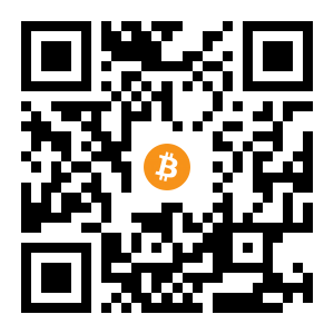 bitcoin:3JGsbZn6VrXbEc8mEwVaoQRM7nYFBheWjF black Bitcoin QR code