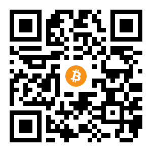 bitcoin:3JKhqkjQdPVTrj8Vy43ffkJU5tg1KLD8js black Bitcoin QR code