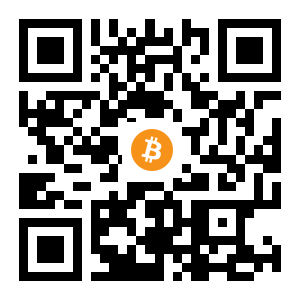 bitcoin:3JLYHT77gDogT6fV5caiYXG6EjNC16zJyG black Bitcoin QR code