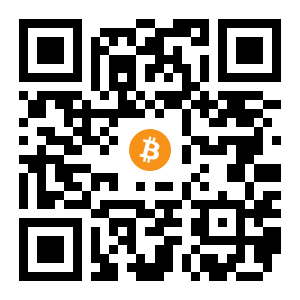 bitcoin:3JPaNyWJii1asGkz82PwpEYsabrA9d3iz9 black Bitcoin QR code