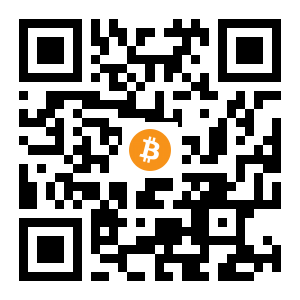 bitcoin:3JRYXaYntejNbc22shkZEqdpuFQci81K8Y black Bitcoin QR code