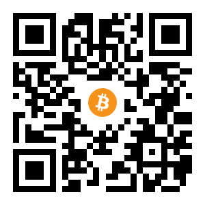 bitcoin:3JTHpyJJVvBWF7GxfZoDm3z6ADG1eW6U1v black Bitcoin QR code